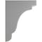 Ekena Millwork 5 1/4"W x 7 1/4"D x 9 1/2"H Bedford Wood Vintage Decor Bracket, Pebble Grey BKTWD05X07X10BEPG - alternate 2